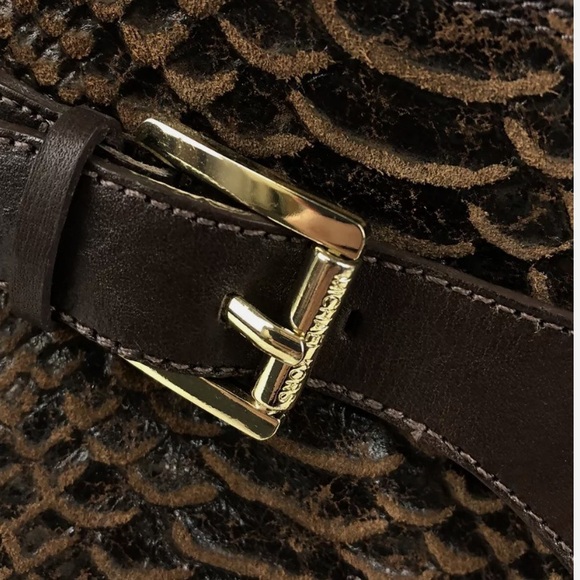 Michal Kors embossed snake bootie - Picture 4 of 5